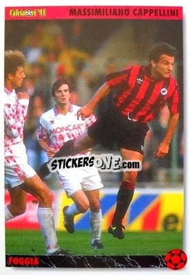 Figurina Massimiliano Cappellini - Italian League 1994 - Joker