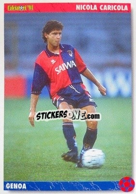 Figurina Nicola Caricola - Italian League 1994 - Joker