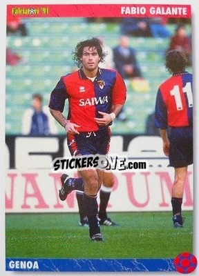 Sticker Fabio Galante - Italian League 1994 - Joker