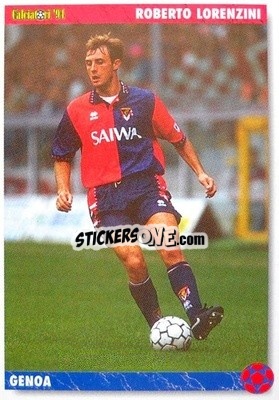 Sticker Roberto Lorenzini - Italian League 1994 - Joker