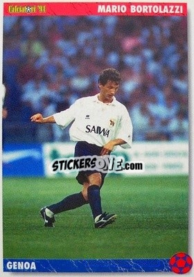 Sticker Mario Bortolazzi - Italian League 1994 - Joker