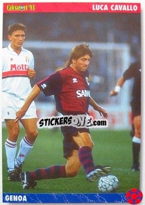 Sticker Luca Cavallo - Italian League 1994 - Joker
