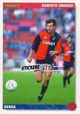 Cromo Roberto Onorati - Italian League 1994 - Joker