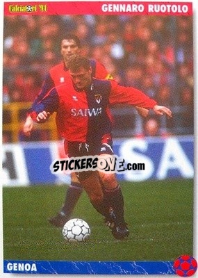 Sticker Gennaro Ruotolo - Italian League 1994 n. 86 - Joker