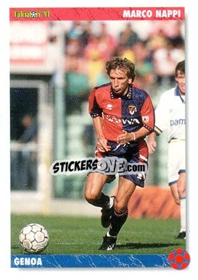 Sticker Marco Nappi - Italian League 1994 - Joker