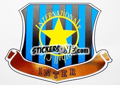 Cromo Inter Milan Badge - Italian League 1994 - Joker