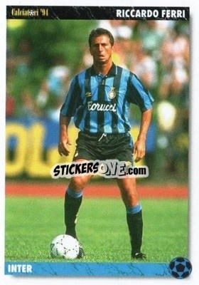 Sticker Riccardo Ferri - Italian League 1994 n. 96 - Joker