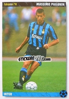 Sticker Massimo Paganin - Italian League 1994 n. 97 - Joker