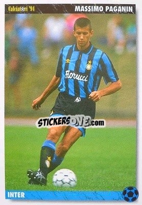 Cromo Massimo Paganin - Italian League 1994 - Joker