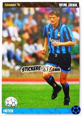 Cromo Wim Jonk - Italian League 1994 - Joker