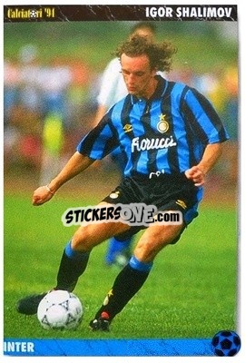 Sticker Igor Shalimov - Italian League 1994 - Joker
