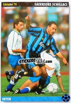 Cromo Salvatore Schillaci - Italian League 1994 - Joker