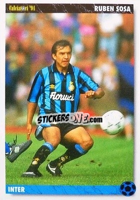 Cromo Ruben Sosa - Italian League 1994 - Joker