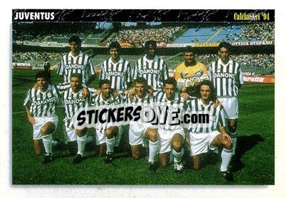 Figurina Juventus Team - Italian League 1994 - Joker