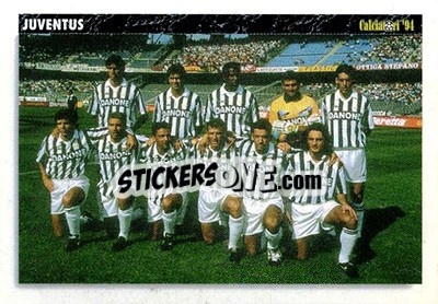 Sticker Juventus Team - Italian League 1994 n. 110 - Joker