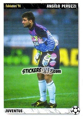 Figurina Angelo Peruzzi - Italian League 1994 - Joker