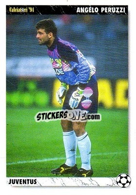 Sticker Angelo Peruzzi - Italian League 1994 n. 111 - Joker