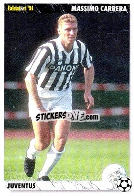 Sticker Massimo Carrera - Italian League 1994 n. 113 - Joker