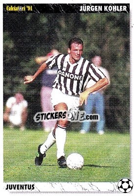 Cromo Jurgen Kohler - Italian League 1994 - Joker