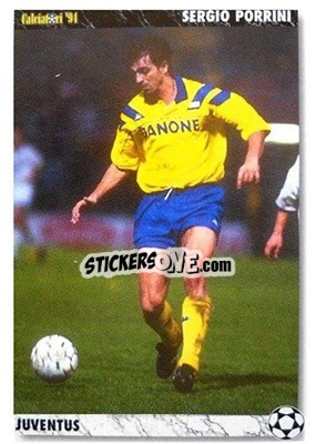 Sticker Sergio Porrini - Italian League 1994 - Joker