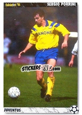 Sticker Sergio Porrini - Italian League 1994 n. 117 - Joker