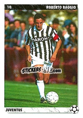 Sticker Roberto Baggio - Italian League 1994 n. 123 - Joker
