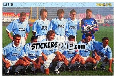 Sticker Lazio Team - Italian League 1994 n. 128 - Joker