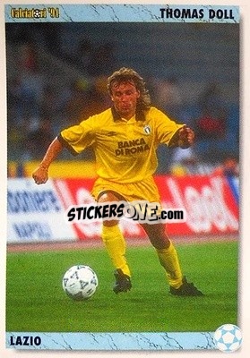 Sticker Thomas Doll - Italian League 1994 - Joker