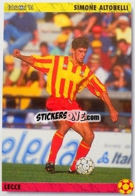 Sticker Simone Altobelli - Italian League 1994 n. 148 - Joker