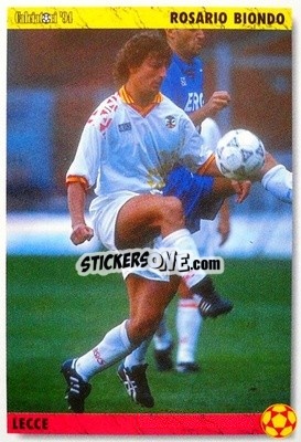 Sticker Rosario Biondo - Italian League 1994 - Joker