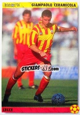 Sticker Giampaolo Ceramicola - Italian League 1994 - Joker