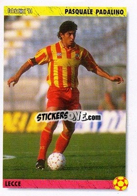 Cromo Pasquale Padalino - Italian League 1994 - Joker