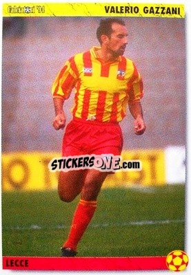 Cromo Valerio Gazzani - Italian League 1994 - Joker