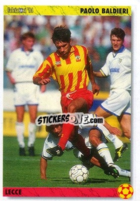 Cromo Paolo Baldieri - Italian League 1994 - Joker