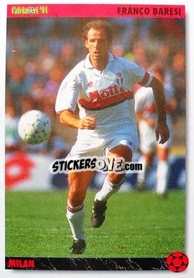 Sticker Franco Baresi - Italian League 1994 n. 166 - Joker