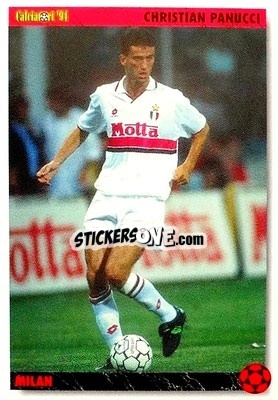 Sticker Christian Panucci - Italian League 1994 - Joker