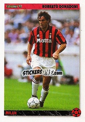 Cromo Roberto Donadoni - Italian League 1994 - Joker