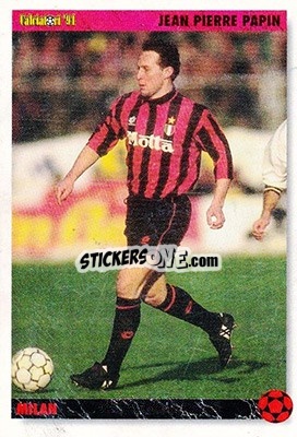 Sticker Jean Pierre Papin - Italian League 1994 - Joker