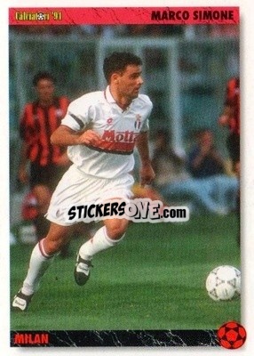 Figurina Marco Simone - Italian League 1994 - Joker