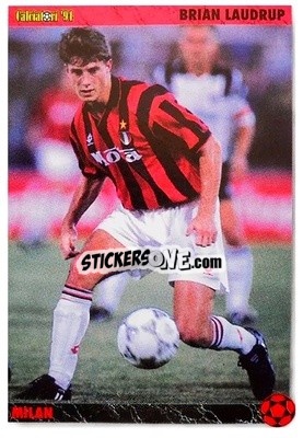 Sticker Brian Laudrup - Italian League 1994 - Joker