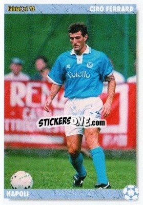 Sticker Ciro Ferrara - Italian League 1994 - Joker