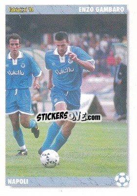 Sticker Enzo Gambaro - Italian League 1994 - Joker