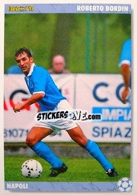 Sticker Roberto Bordin - Italian League 1994 n. 191 - Joker