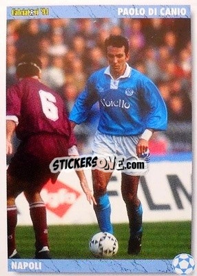 Cromo Paolo Di Canio - Italian League 1994 - Joker