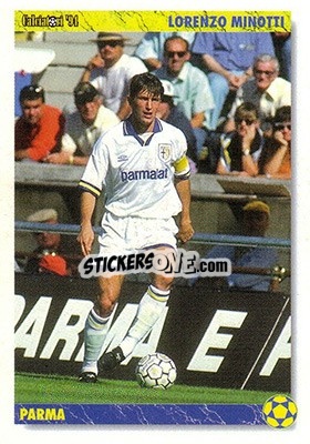 Sticker Lorenzo Minotti - Italian League 1994 - Joker
