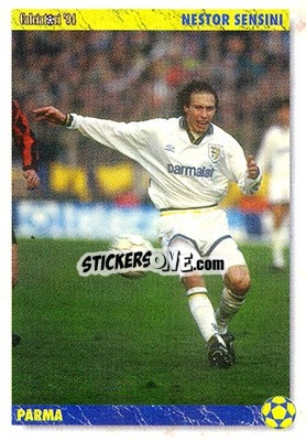 Sticker Nestor Sensini - Italian League 1994 n. 209 - Joker