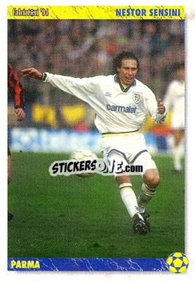 Sticker Nestor Sensini - Italian League 1994 - Joker