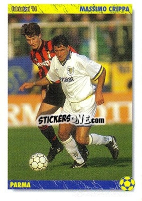 Sticker Massimo Crippa - Italian League 1994 - Joker