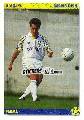 Cromo Gabriele Pin - Italian League 1994 - Joker