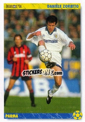 Sticker Daniele Zoratto - Italian League 1994 - Joker